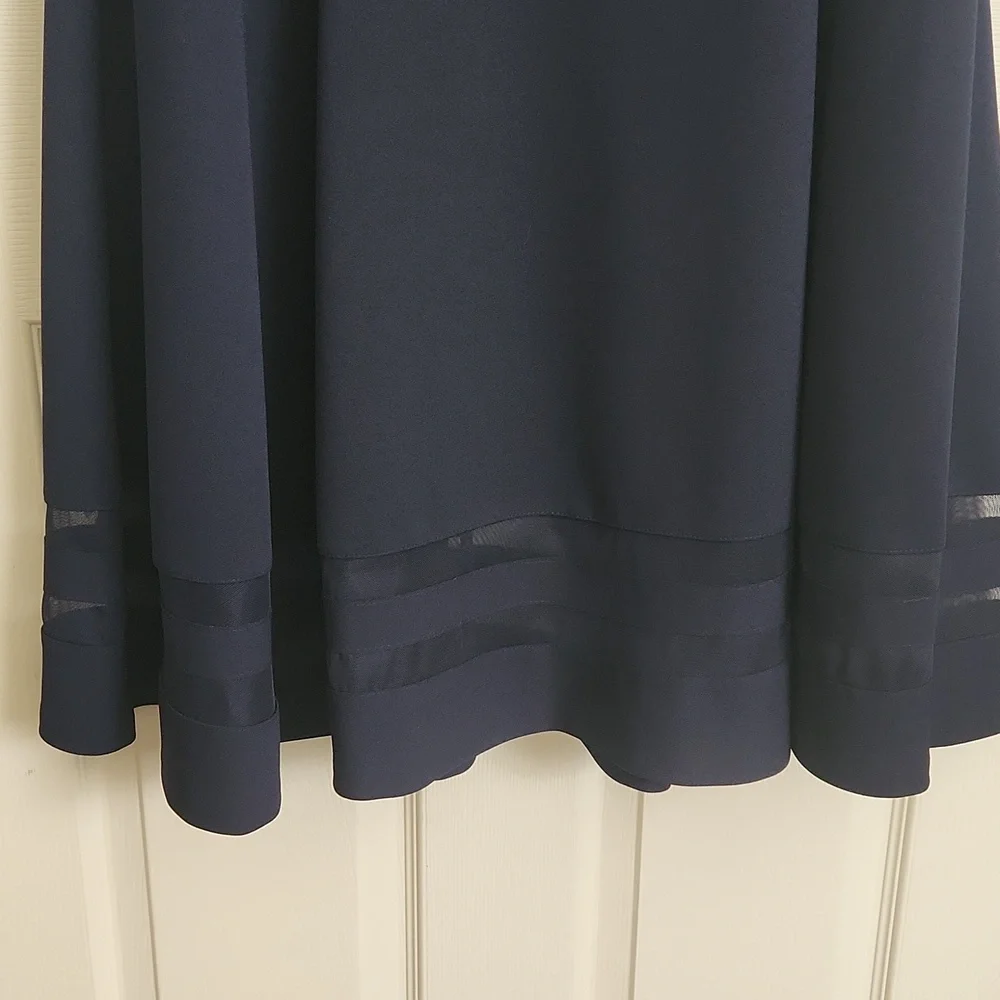 Calvin Klein Navy Blue Dress Size 14 - Picture 3 of 12